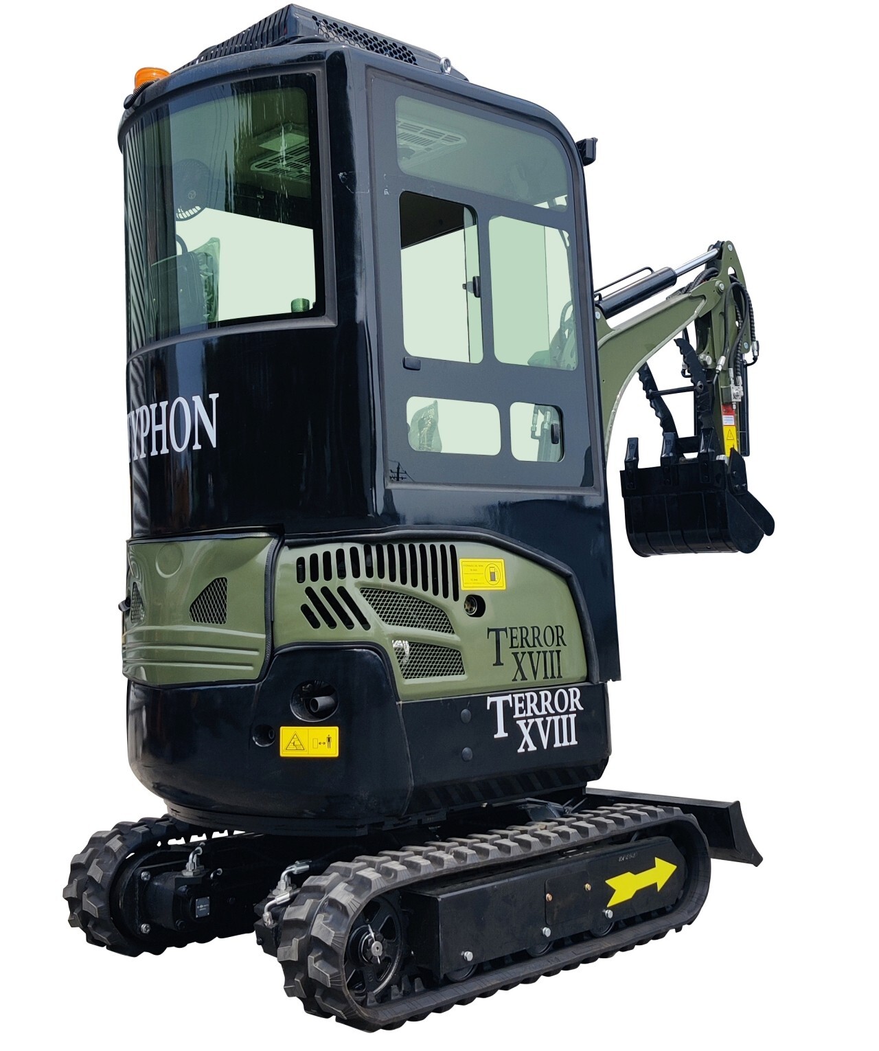 2025 New Arrival 2 Ton Mini Excavator TERROR XVIII Small Digger, KUBOTA D902