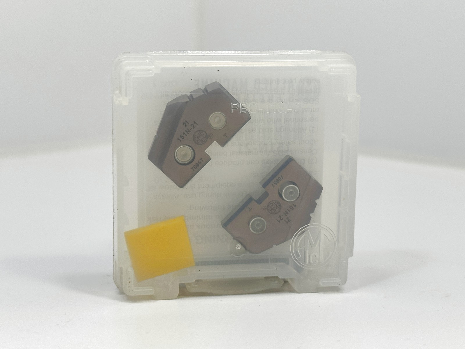 AME ALLIED ENGINEERING 151N-21 21mm #1 New Spade Drill Inserts 2pcs