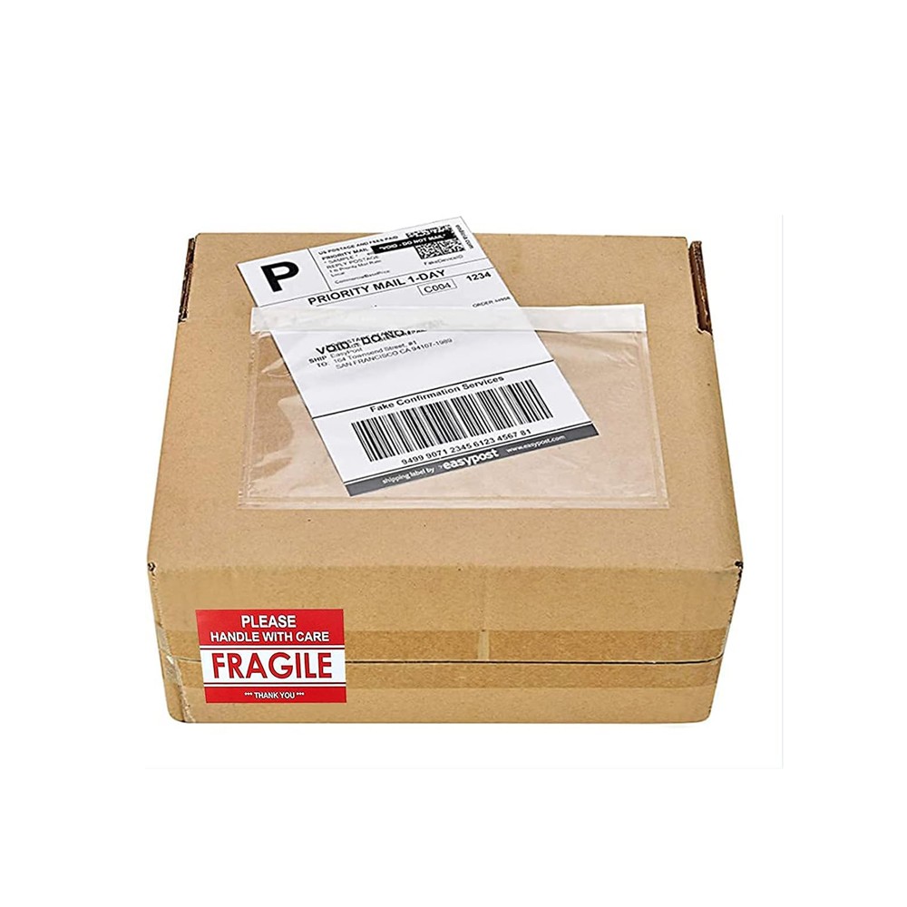 6″ x 9″ Clear Packing List Invoice Shipping Label Self Envelopes Pouches Bag USA