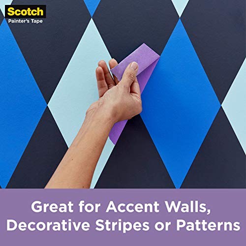 Scotch Delicate Surface Painter’s Tape 1.88 inch 60 Days Residue Free Use