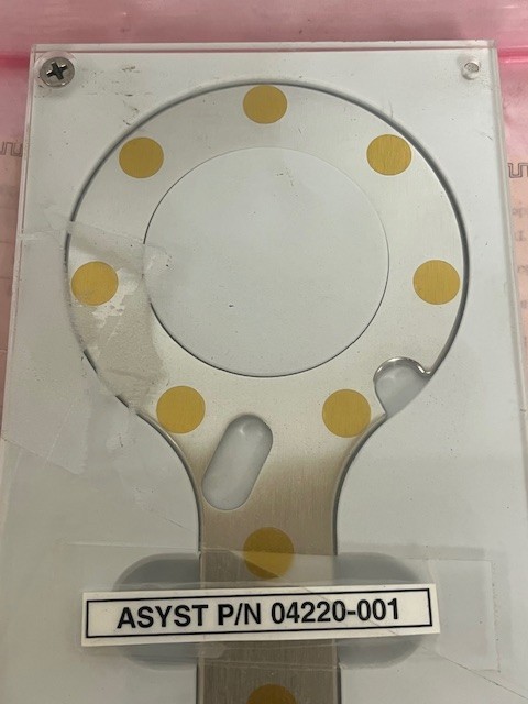 ASYST WAFER END EFFECTOR ARM SPATULA, P/N 04220-001, NEW