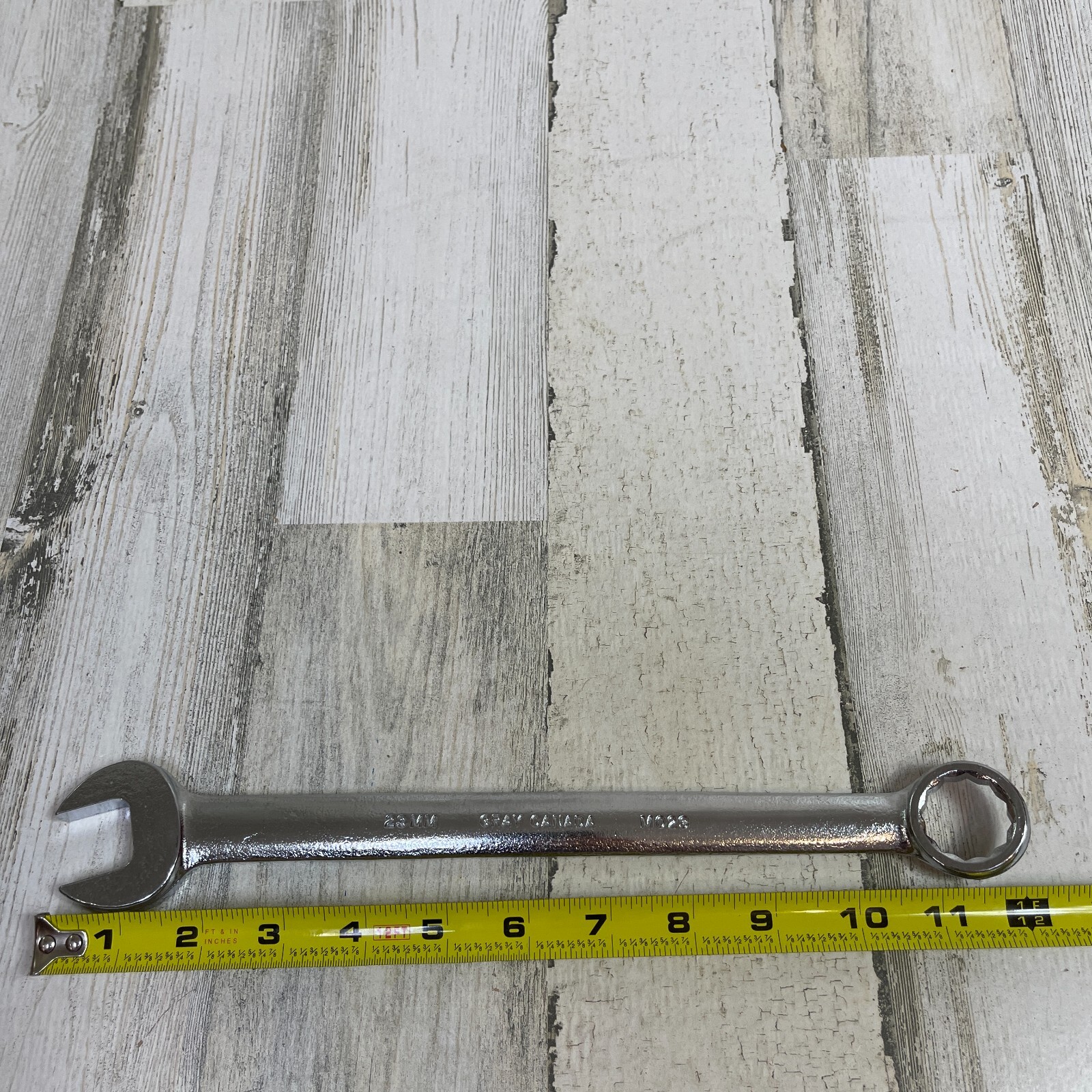 Gray Canada 23MM Combination Open and 12 Pt Box End Wrench MO23