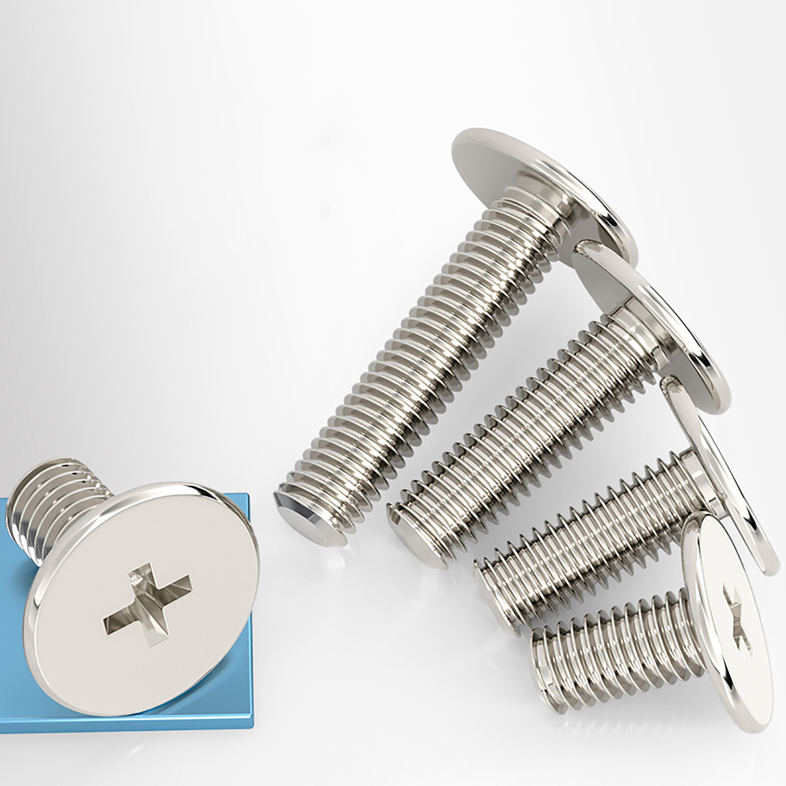 M2 M2.5 M3 M4 Laptop Computer Phillips Thin Flat Extra Big Large Head Screw