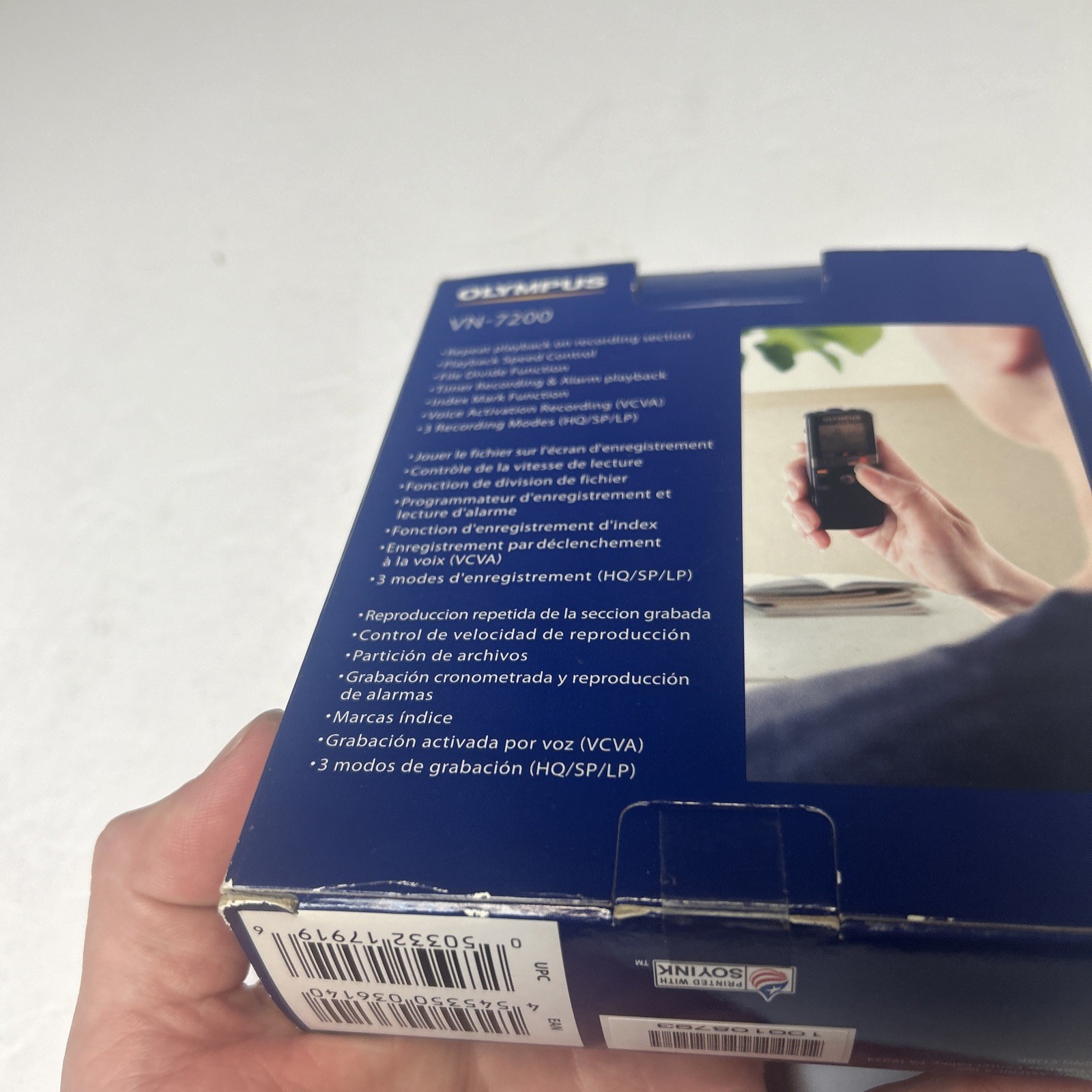 NEW Olympus VN-7200 Digital Voice Recorder 1100hrs 2GB Memo Smart Notetaking NOB
