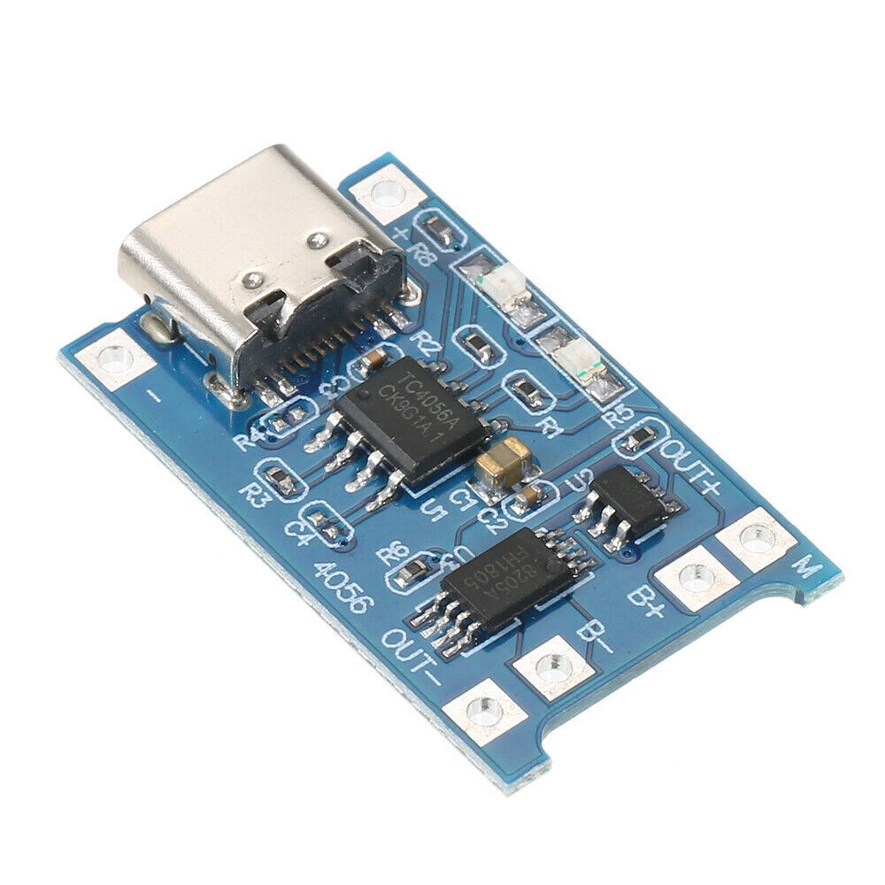 5pc TP4056 5V 1A Type-C Micro USB 18650 Lithium Battery Charging Protect Board