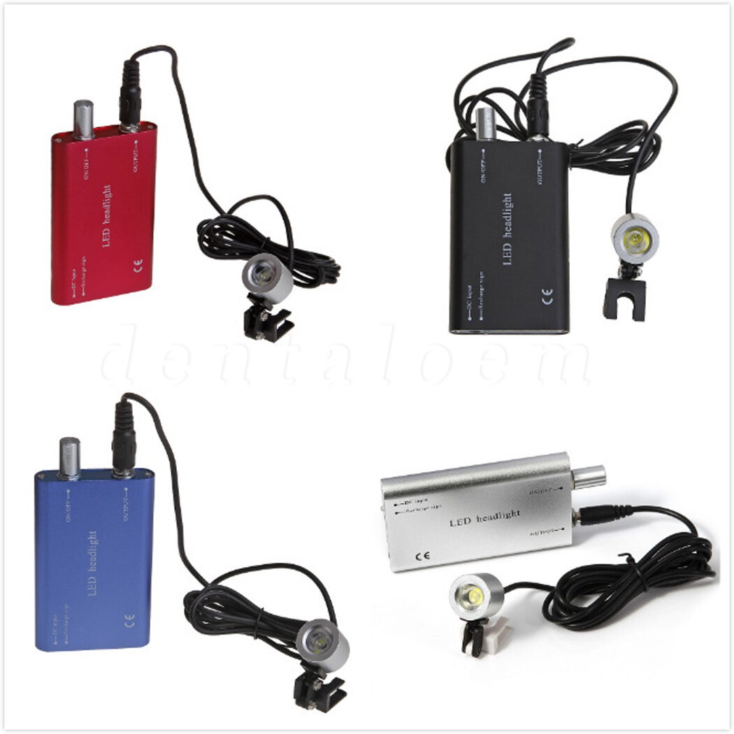 Dental Surgical Head Light Lights Lamp For 3.5/4.5x Magnifier Binocular Loupes