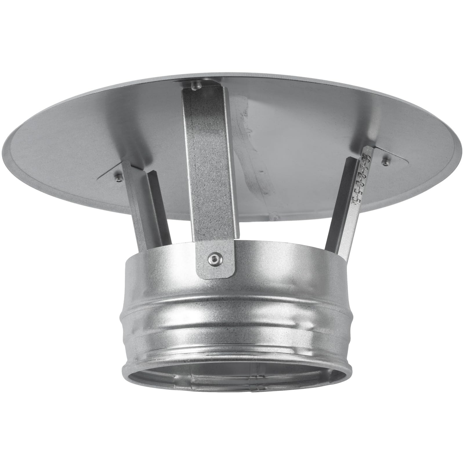 Repa Market 5 Inch Roof Vent Cap – Galvanized Steel 5″ Inch,