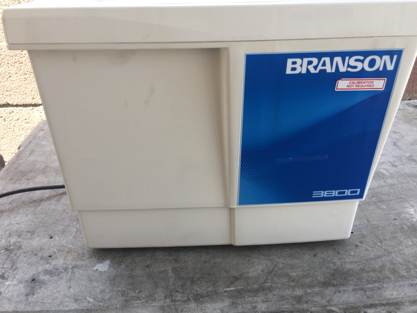 BRANSON BRANSONIC CPX 3800 DIGITAL BATH ULTRASONIC CLEANER