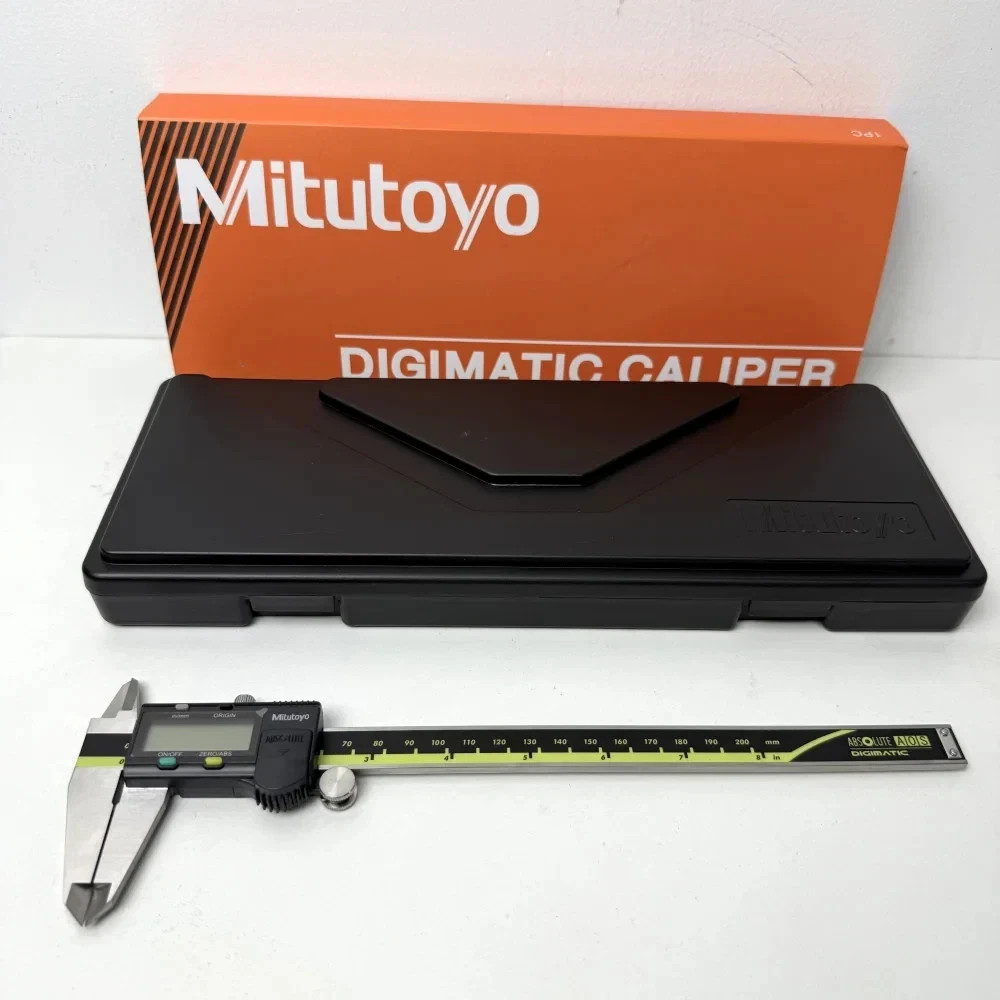Mitutoyo Japan 500-197-30 0-200mm/8″ Absolute Digital Digimatic Vernier Caliper