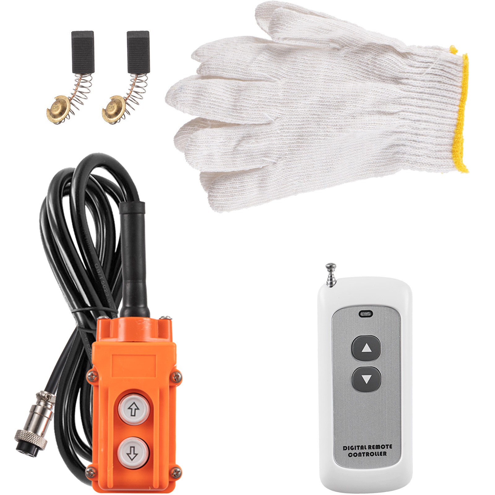 3 in 1 Portable Electric Hoist Winch 1100lbs Wired/Wireless Remote Control Crane
