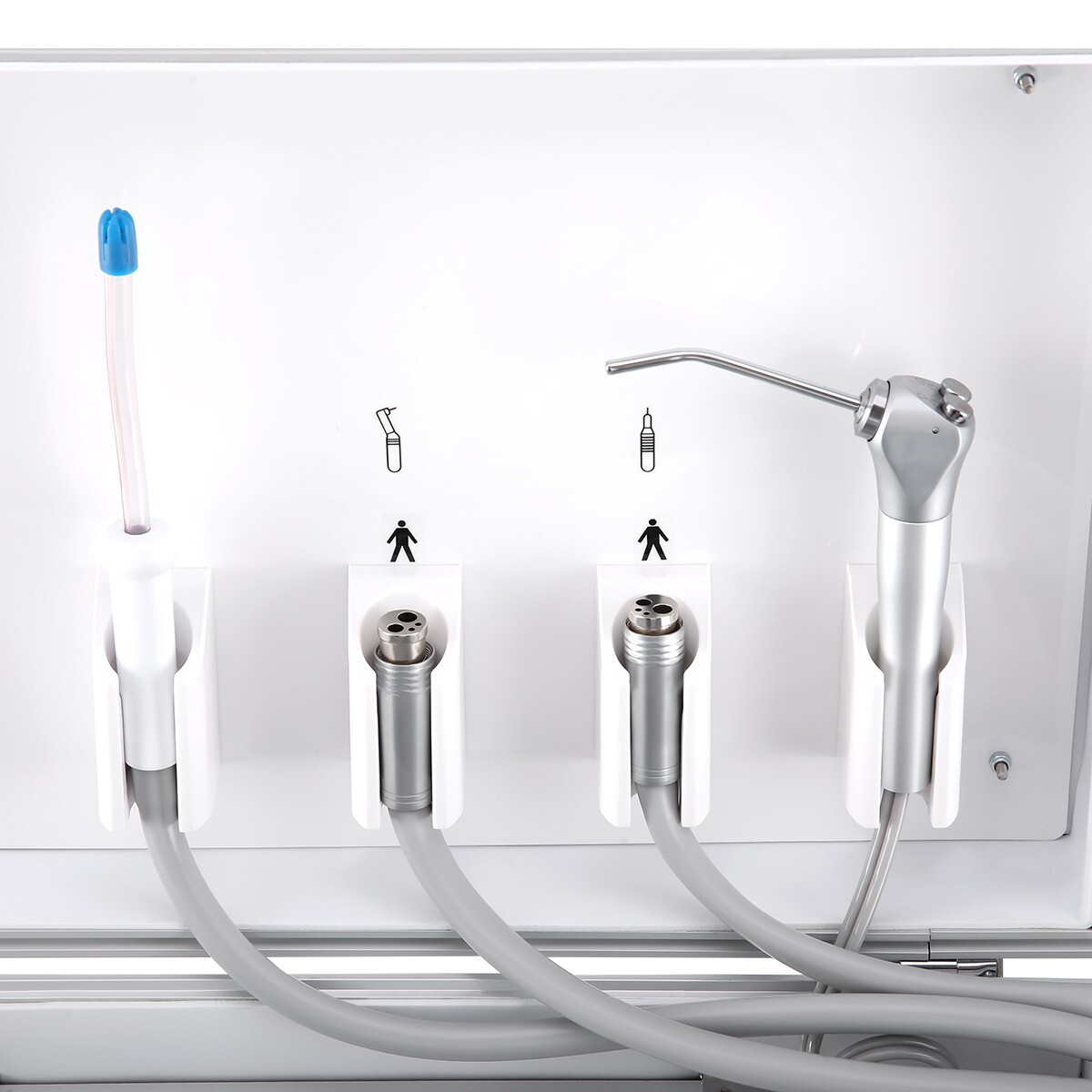 Dental Portable Mobile Delivery Unit System With Air Compressor 4Hole Suction
