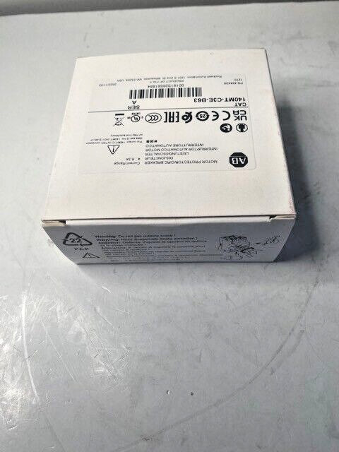 Allen Bradley 140MT-C3E-B63 Motor Protector Breaker Manual Motor Starter NEW