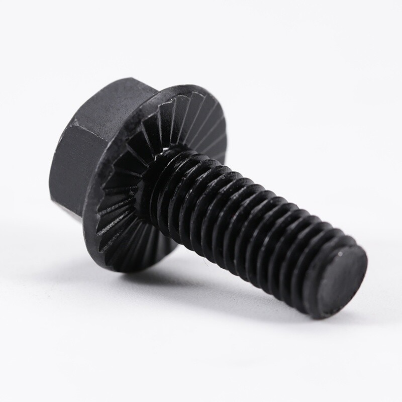 Hex Flanged Bolt M5M6M8M10M12M14M16 Serrated Flange Screws High Tensile 10.9