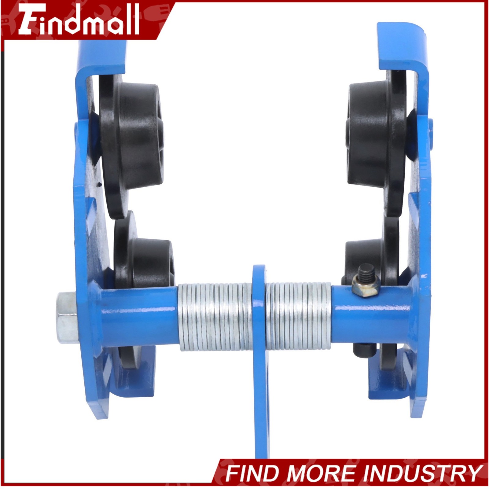 Findmall 0.5T/1100LB I-Beam Trolley Alloy Steel Double Wheel 55-135mm Adjustable