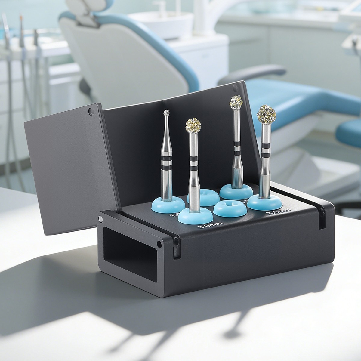 Dental Degranulation Diamond Burs Osseous Debridement Soft Tissue Removal Kit