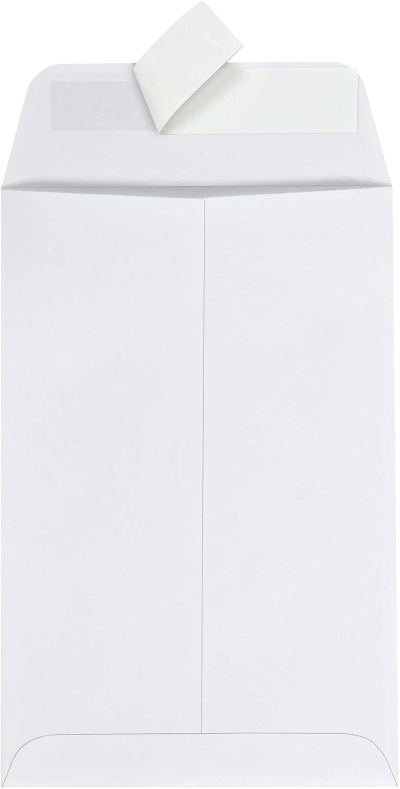 Prinko 6″x9″ Mailing White Kraft Catalog Envelope, Self-Seal, 100/CT