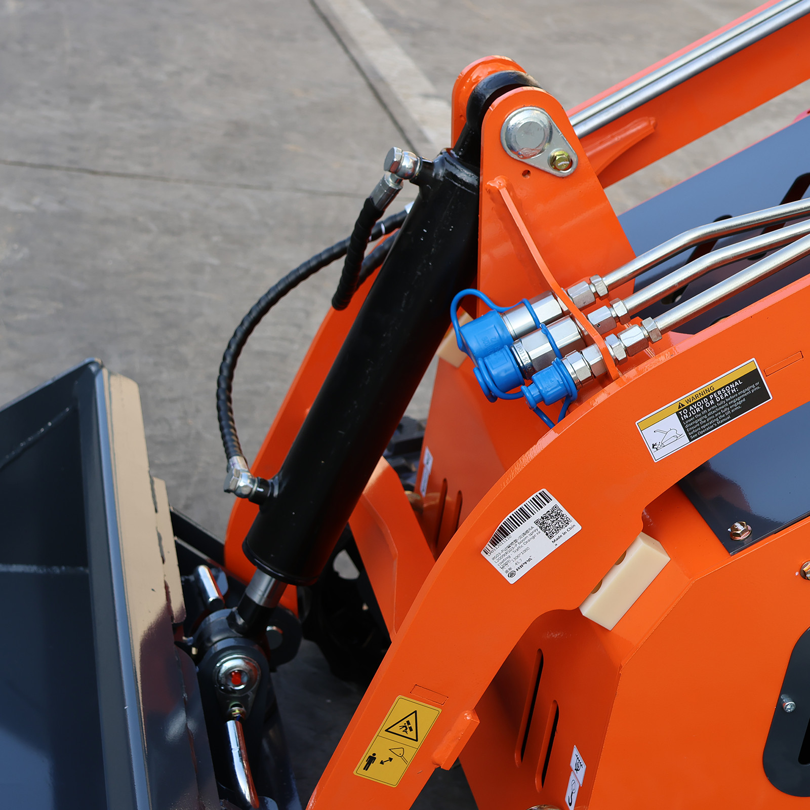 2026 Brand New 24HP Gas EPA Mini Skid Steer Loader with 8”AUGER & Pallet Fork
