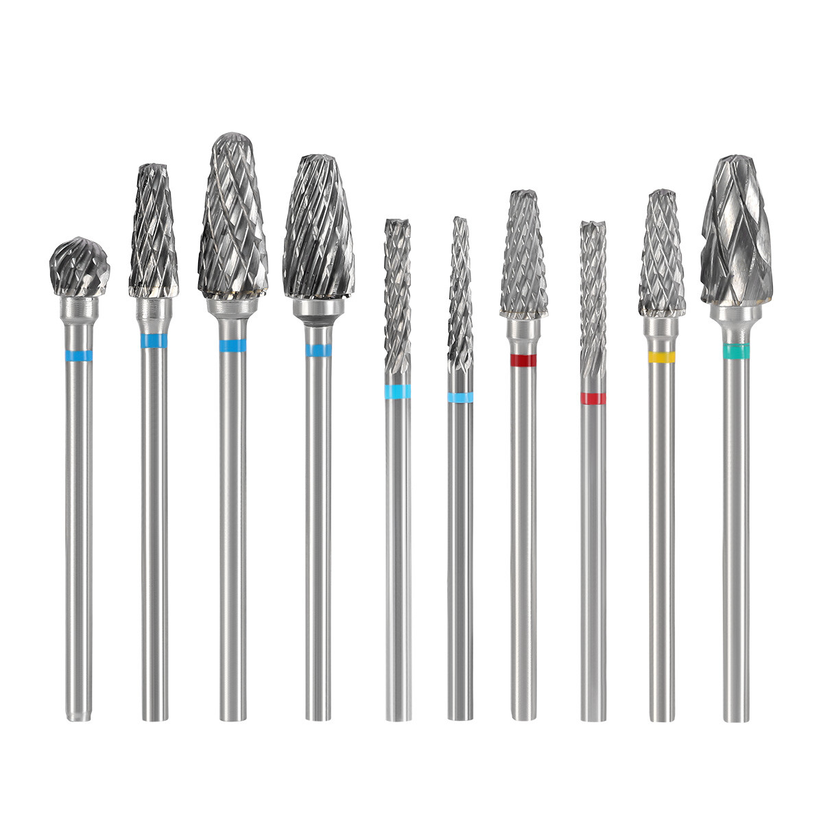Dental Lab Polishing Bur Drills Tungsten Steel Carbide Burs Burrs 2.35MM