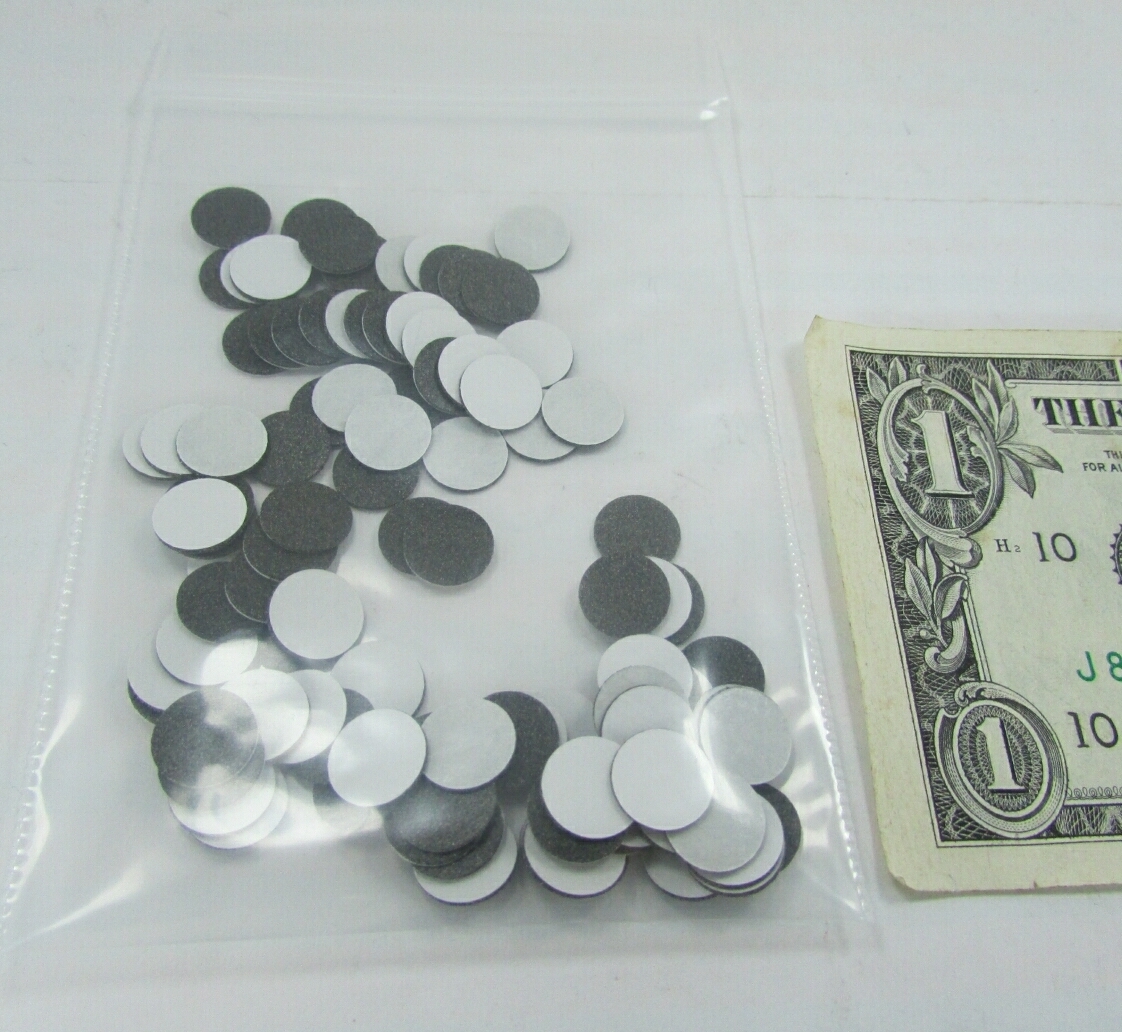100 Chomeric EMI Shield Silicone Patch Dot Nickel Carbon Fiber 19-11-19907-S6305