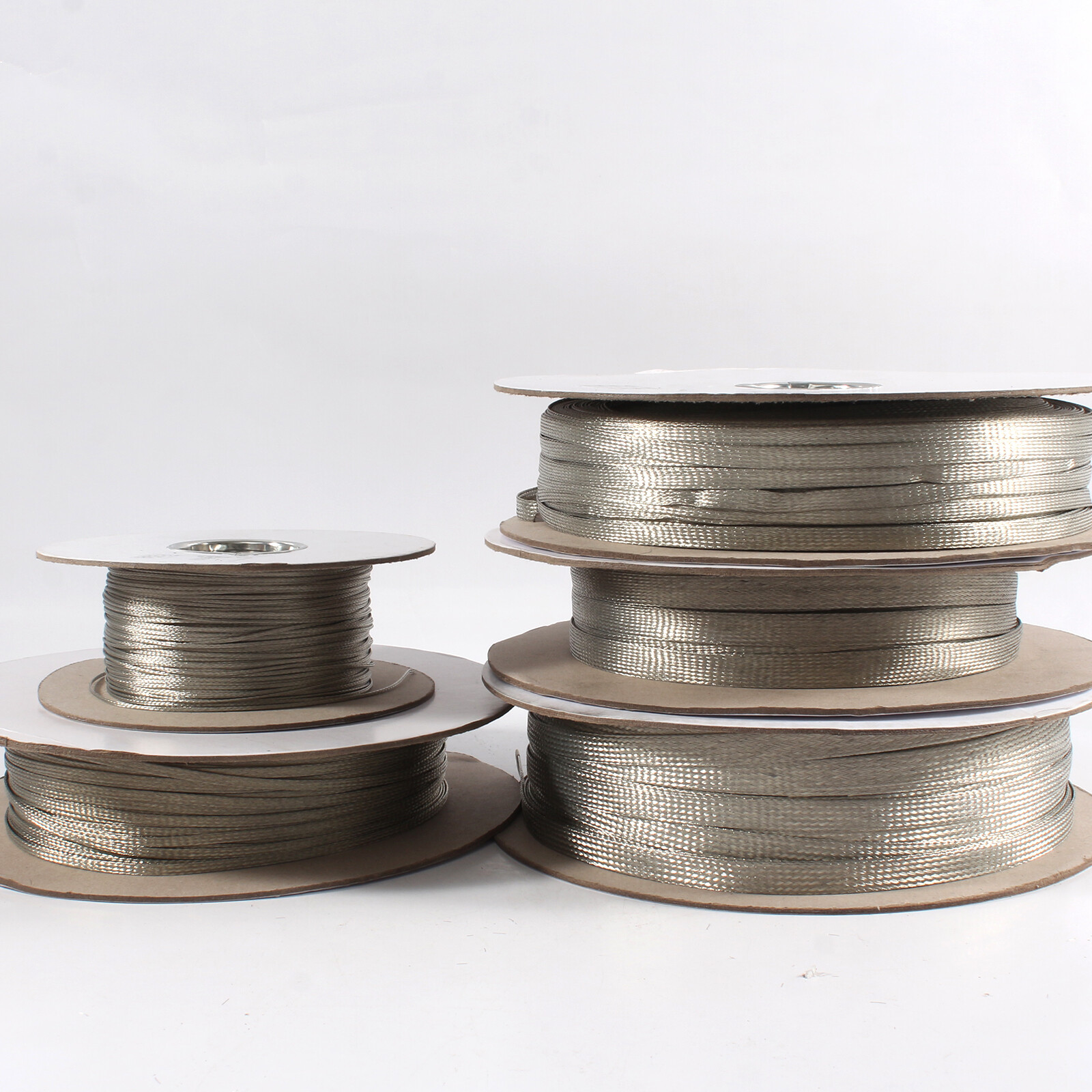 EMI RFI ESD Shielding Wire Sheathing Cable Sleeve Metal Mesh 12’&30′ Length Lot