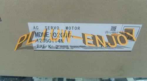 NEW Panasonic MDME102GCG AC Servo Motor