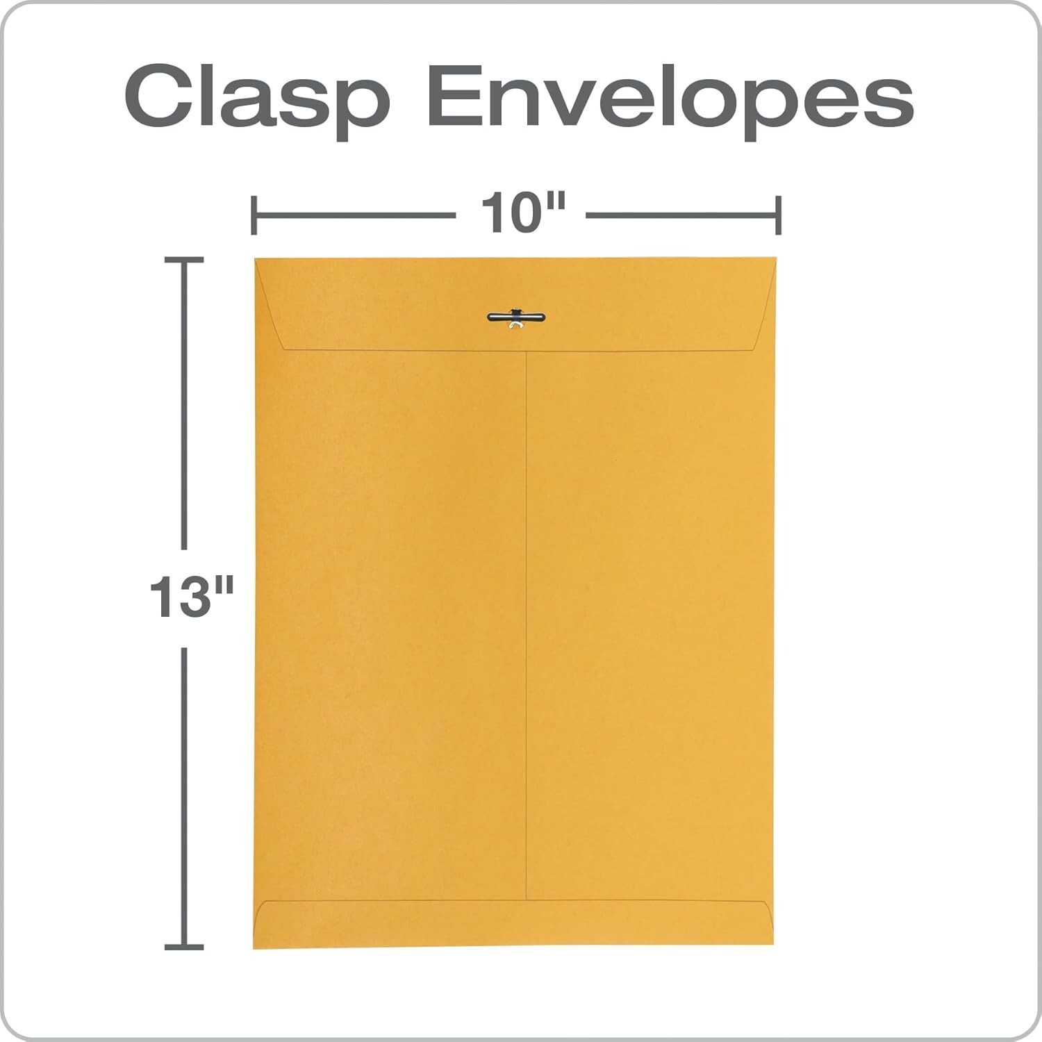 15/30/100 Pcs CLASP ENVELOPES 10×13 28lb Kraft Shipping Mailing Gummed Business