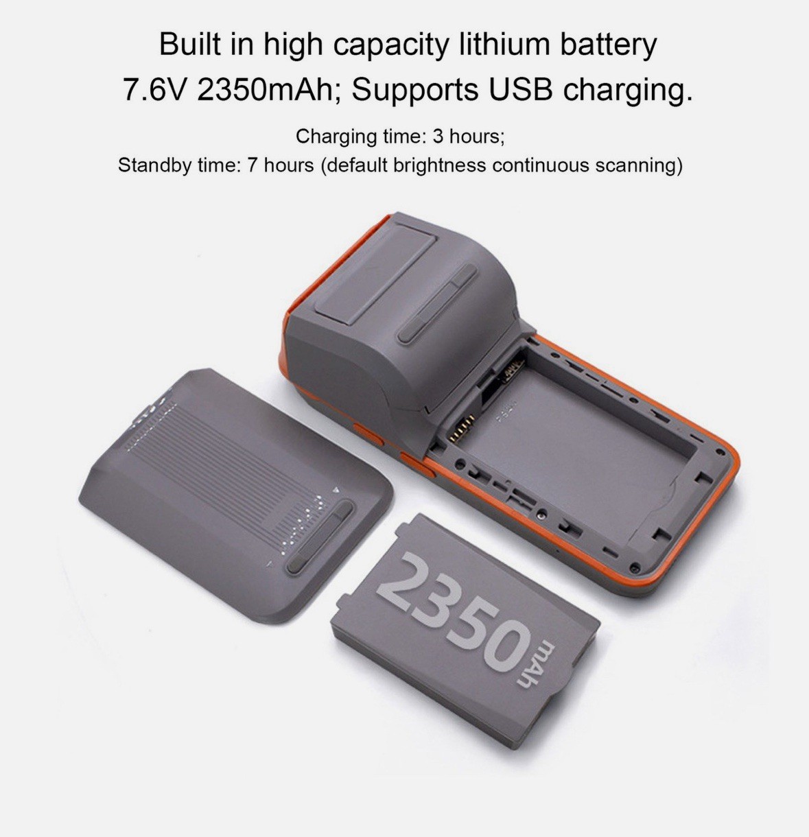 “Handheld Android POS terminal thermal printer”