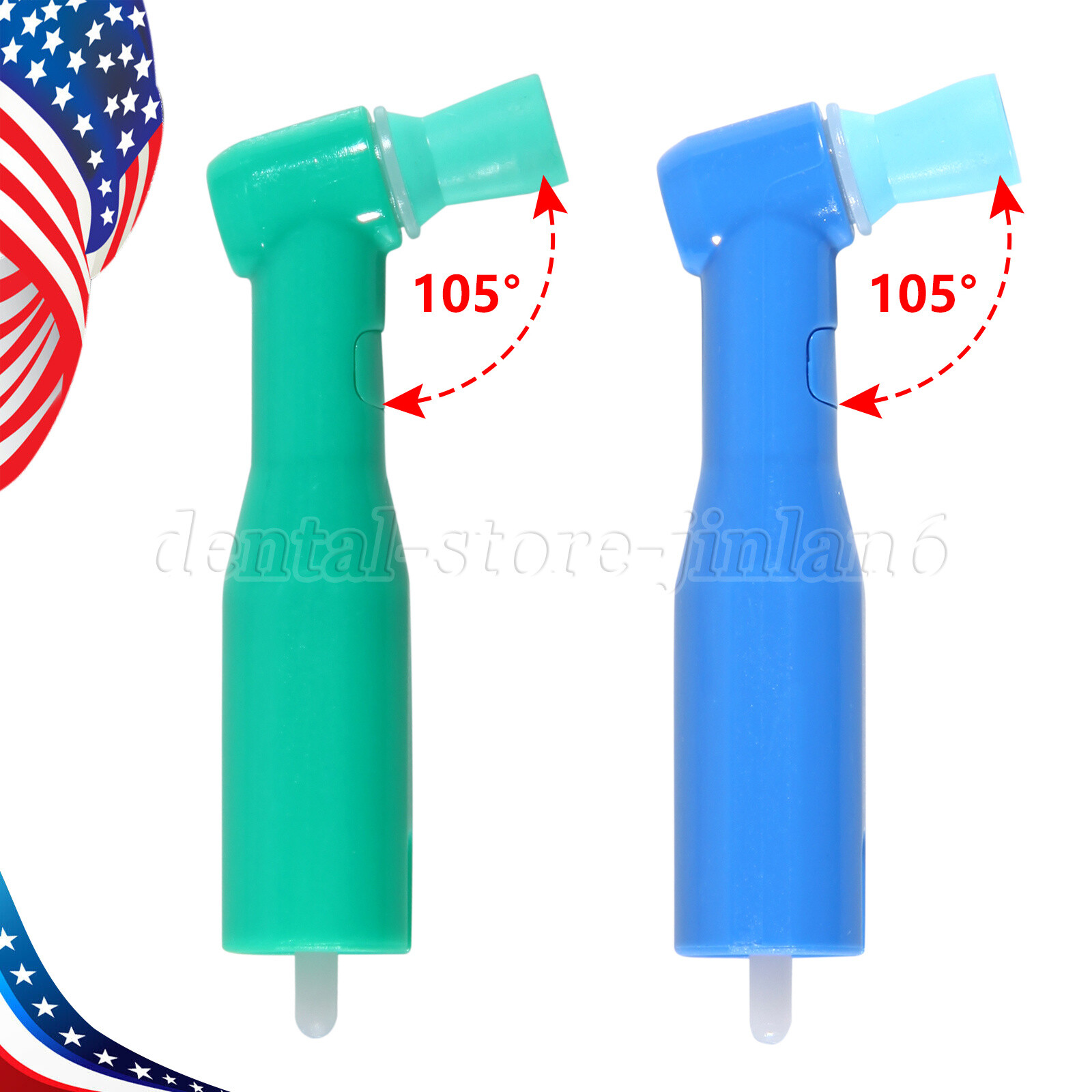 100/500/pk Top Prophy Angles Firm Cups Quality Dental Disposable Prophy Angle US