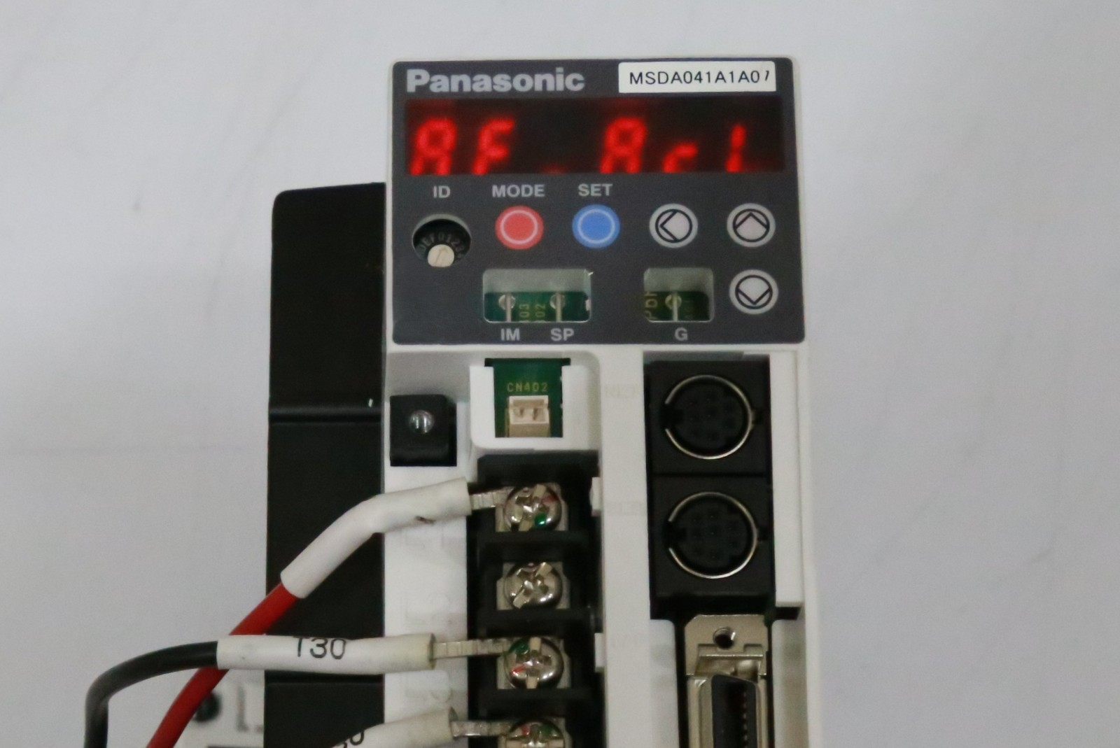 PANASONIC Used MSDA041A1A07 400W AC Servo Drive DRV-I-4697=9N33