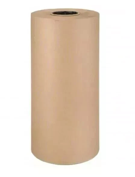 18″ x 1200 feet Brown Kraft Paper 30 lb Basis Weight Roll Packaging Shipping NEW