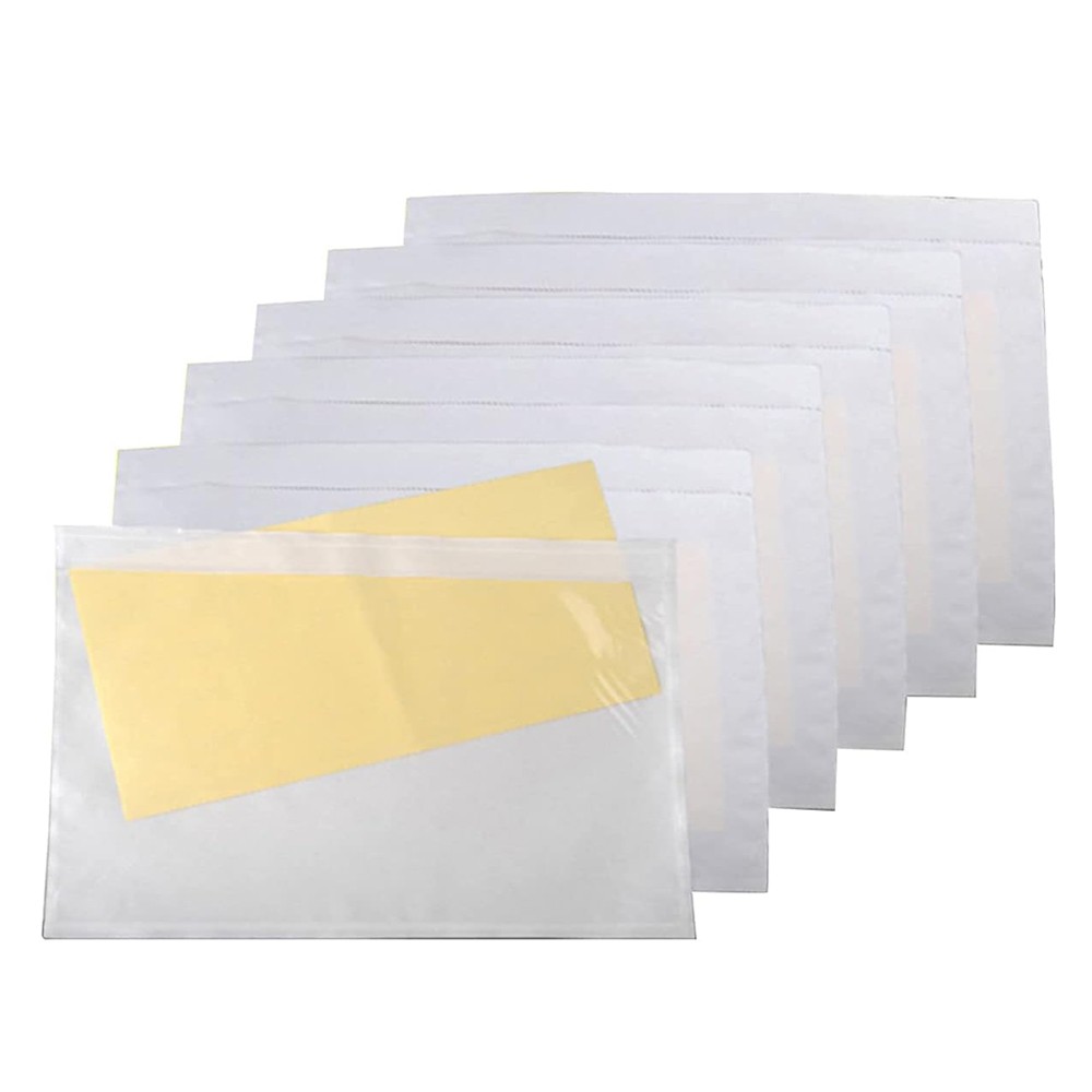 6″ x 9″ Clear Packing List Invoice Shipping Label Self Envelopes Pouches Bag USA