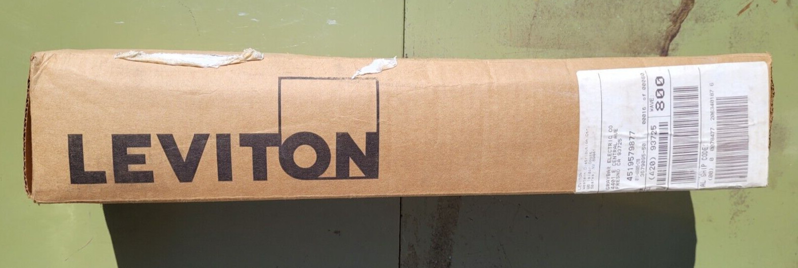 BRAND NEW LEVITON 49005-CMB LEV 49005-CMB CABLE MGMT BAR 1 PIECE
