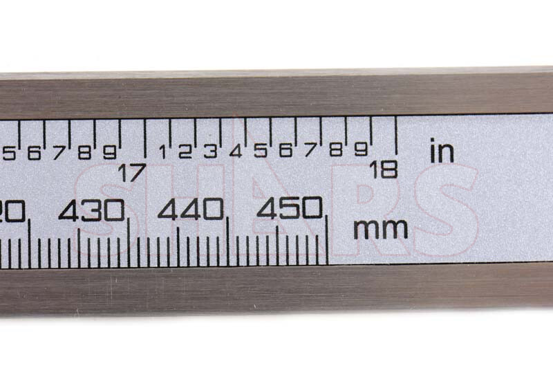 18″ 450mm INCH METRIC STAINLESS DIGITAL CALIPER .0005″ NEW R]