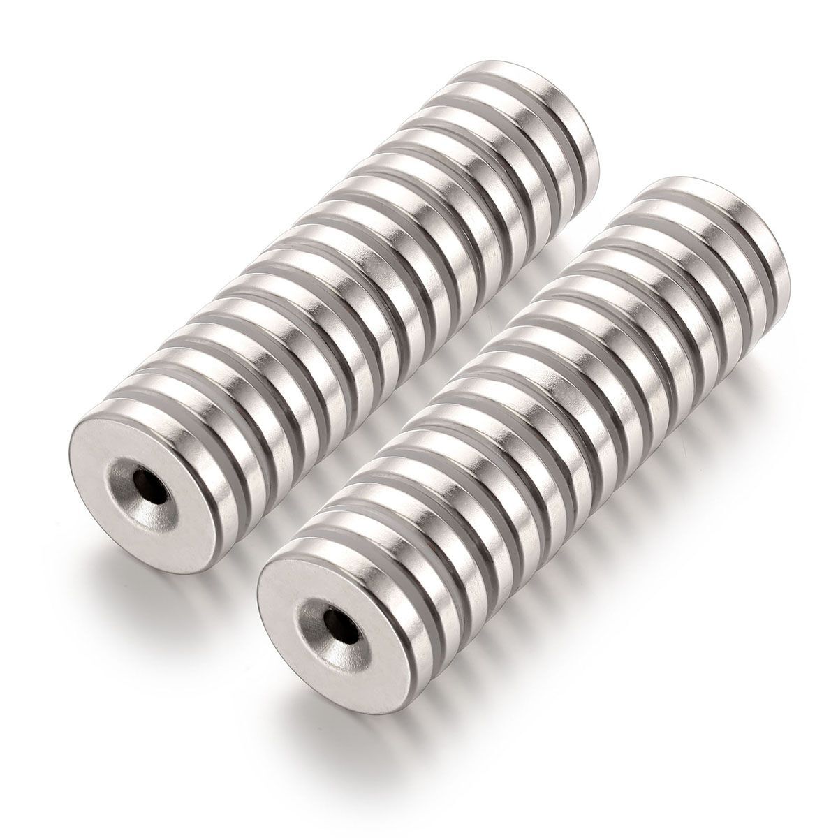 Lot Countersunk Ring Round Disc Strong Neodymium Magnets Rare Earth with Hole