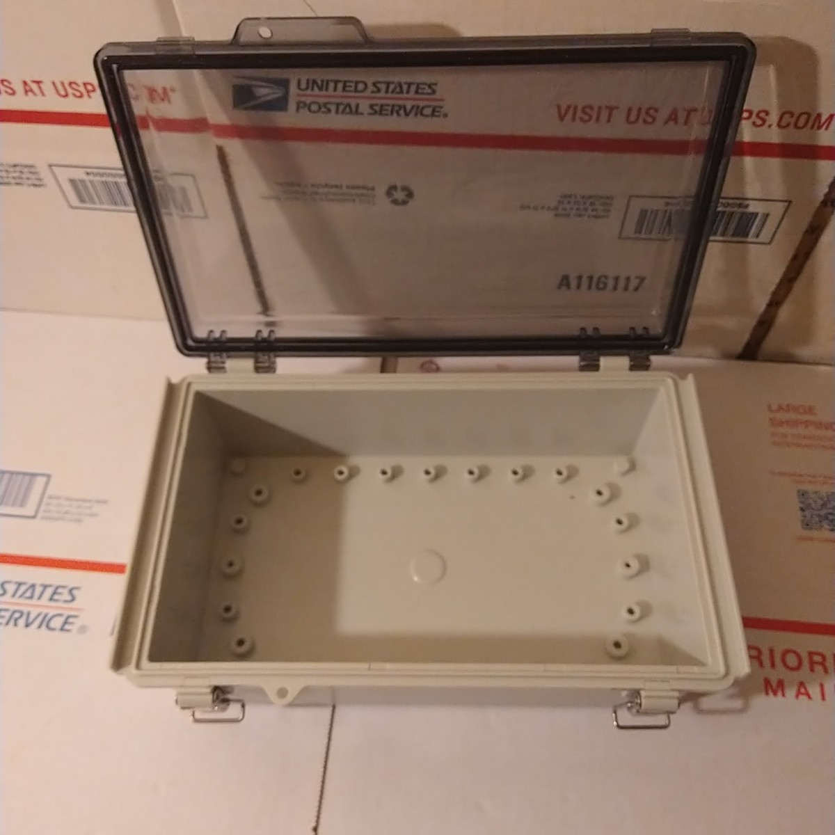Junction Box ABS Plastic Dustproof Waterproof IP67 Electrical Boxes Hinged Shell