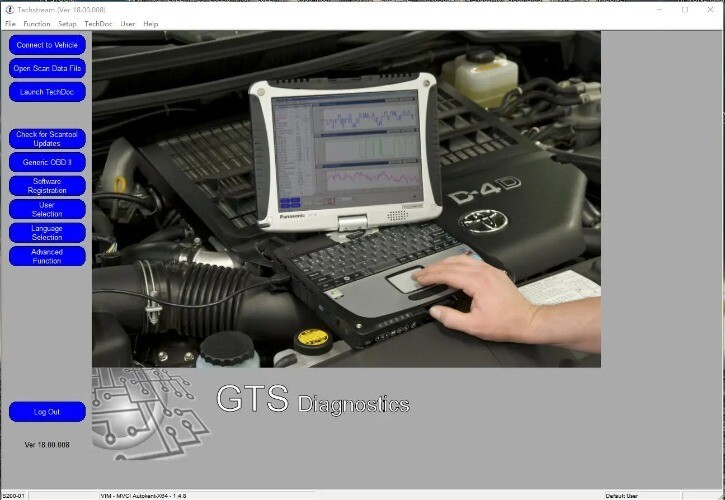 Mini Vci For Toyota TIS Techstream V18.00.008 FTDI FT232RL OBD2 Diagnostic Cable