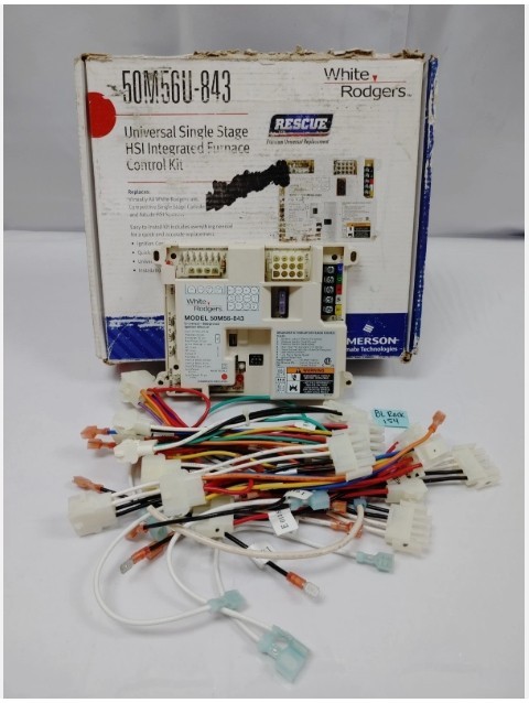 OEM, White-Rodgers, 50M56U-843 Universal HSI Control, Single-Stage Furnace Kit