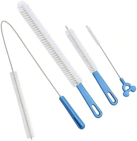 Flexible Drain Cleaning Brush Set, Long Pipe Cleaner for Kitchen Sink, Shower, T