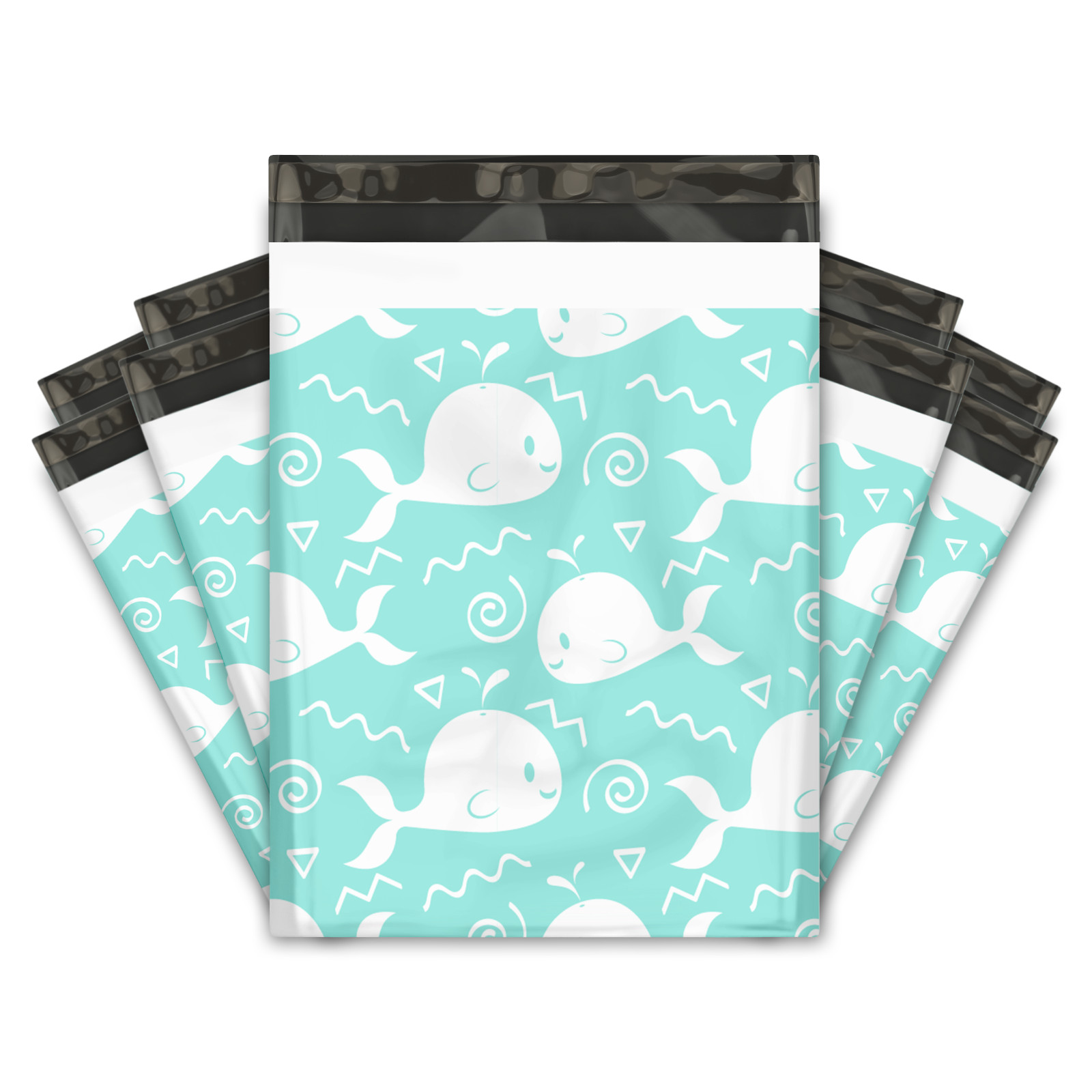 12×15″ Designer Poly Mailers Shipping Envelopes Large Colorful Printed Bags