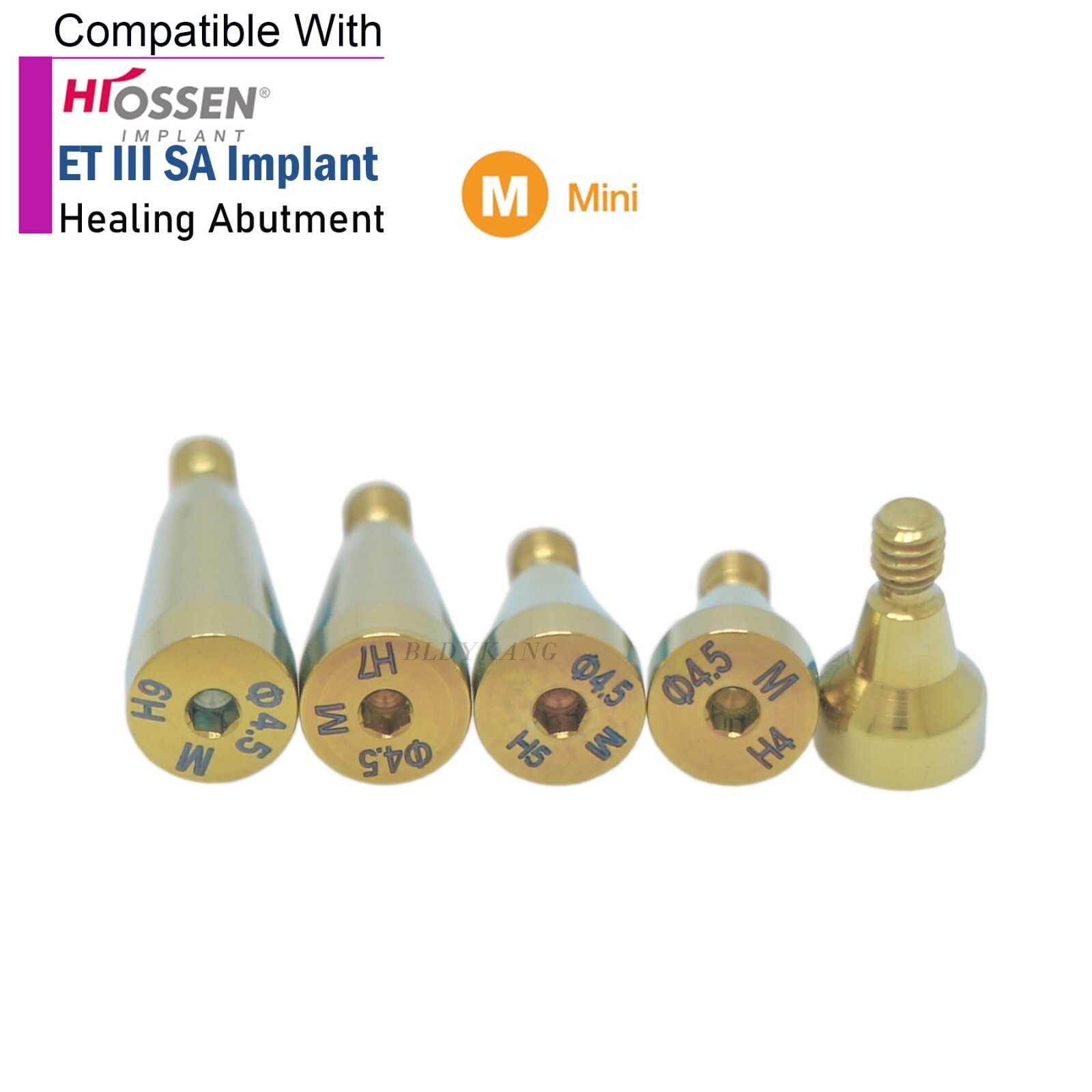 Dental Healing Abutment Mini Regular Platform Fits Osstem Hiossen