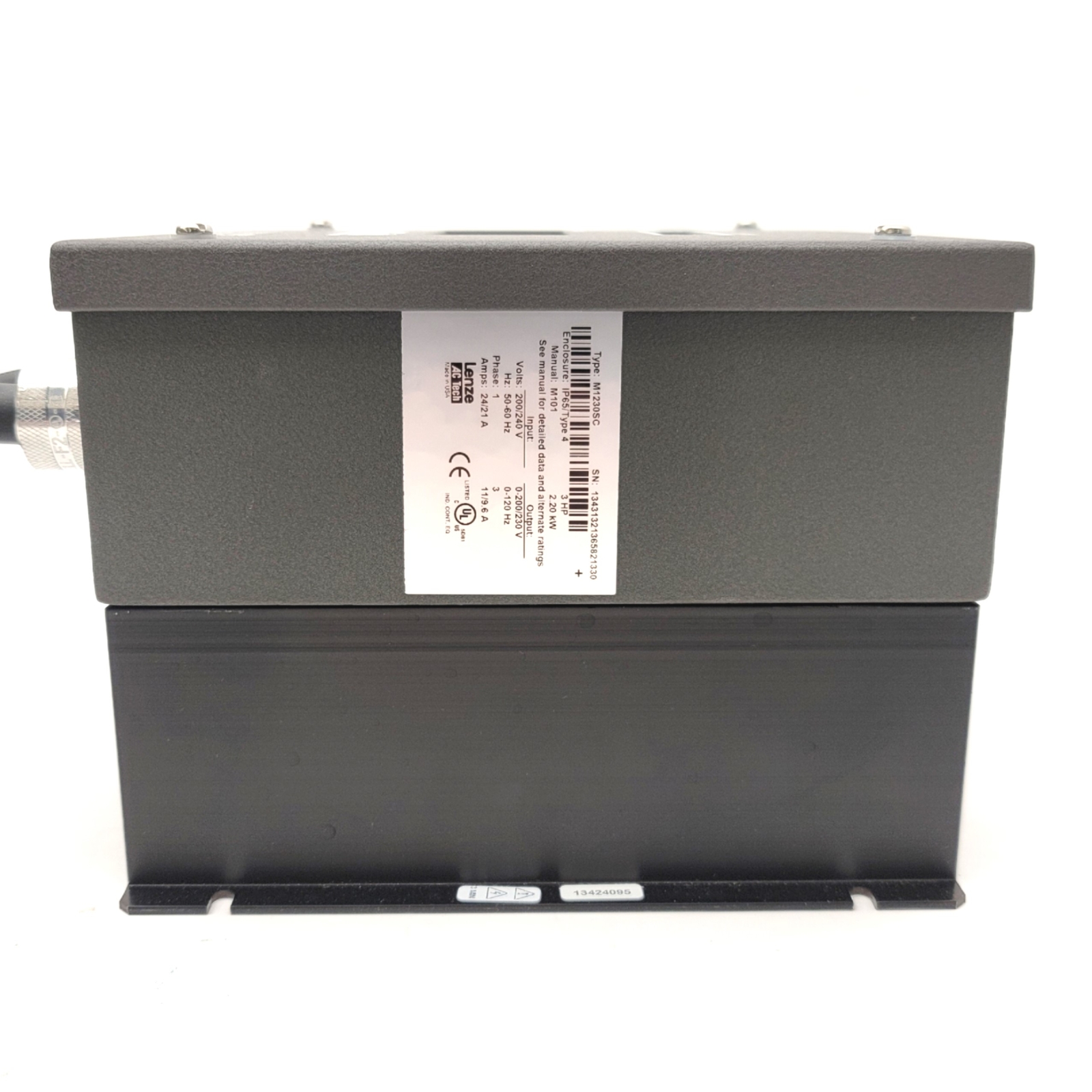 Lenze M1230SC AC Tech MC Series Variable Frequency Drive 240VAC 1-Phase, 3HP