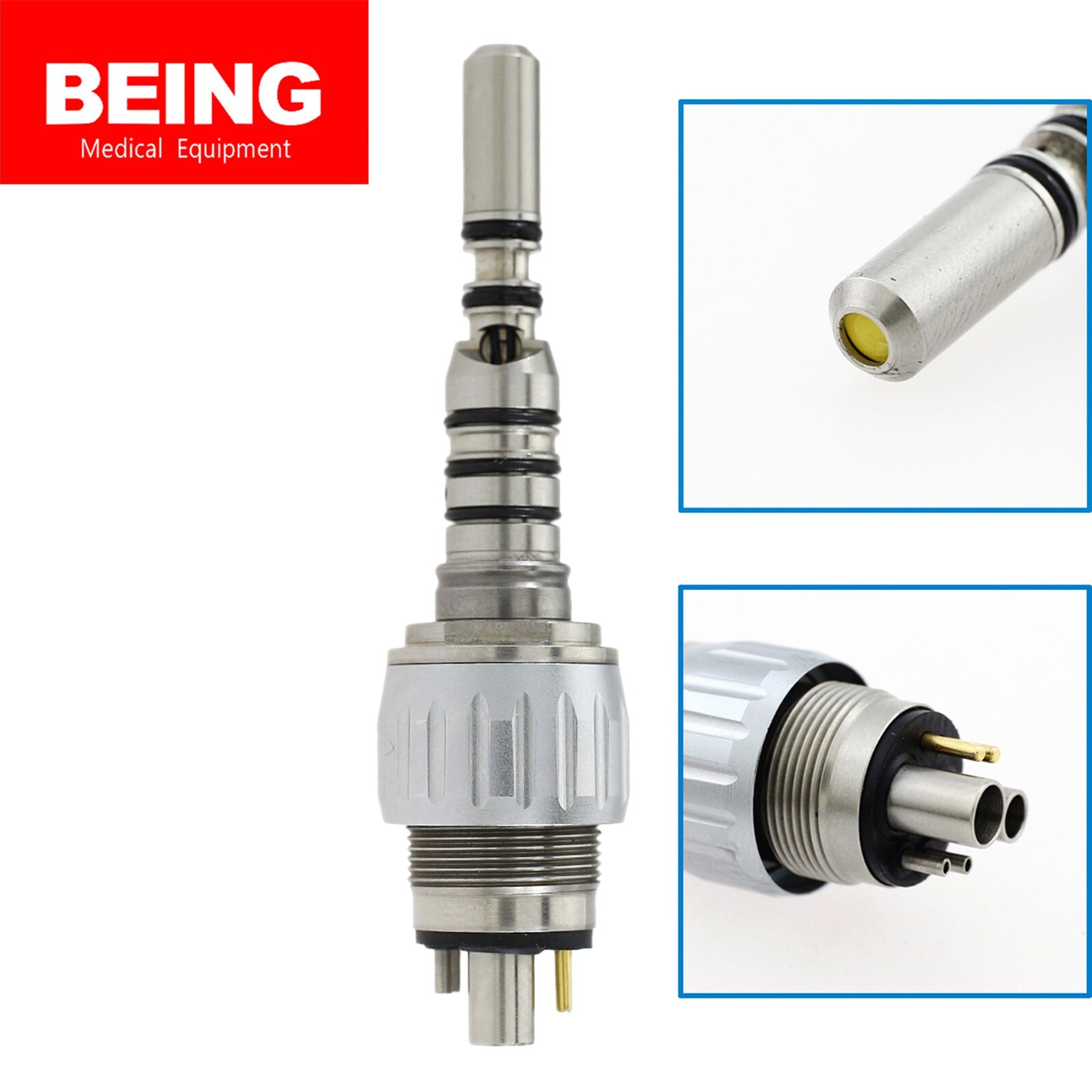 Dental MULTIflex LUX Coupling Kavo 6 Pin Fiber Optic 465LRN KCL-LED Coupler