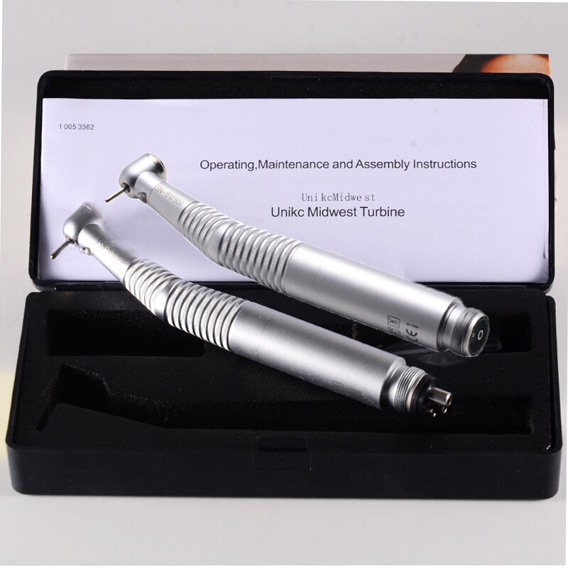 Dental E-generator Fiber Optic LED Turbine High Speed Handpiece Fit KAVO