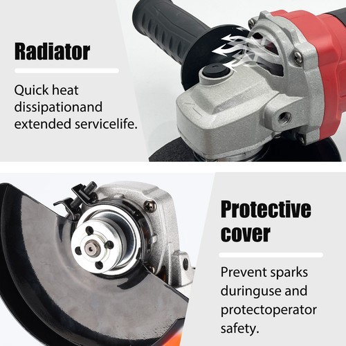 Cordless Angle Grinder,High Torque,11000 RPM, Home Repair & Woodworking