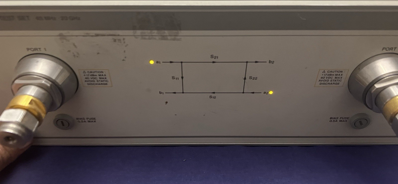HP Hewlett Packard Agilent 8514B S-Parameter Test Set 45MHz – 20GHz