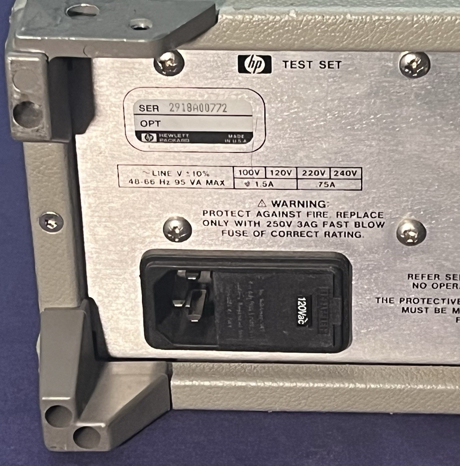 HP Hewlett Packard Agilent 8514B S-Parameter Test Set 45MHz – 20GHz