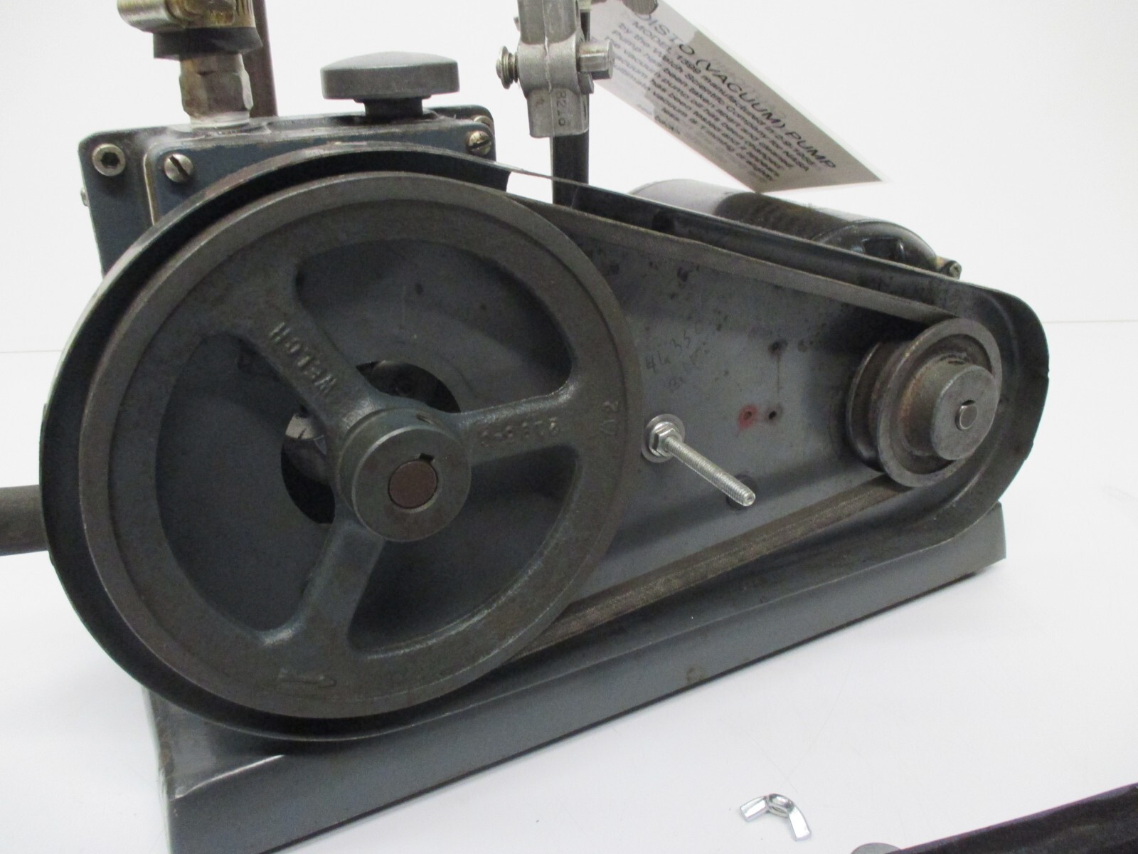 Welch Scientific #1399 Disto-Pump Belt Driven Vacuum Pump 1/3 HP