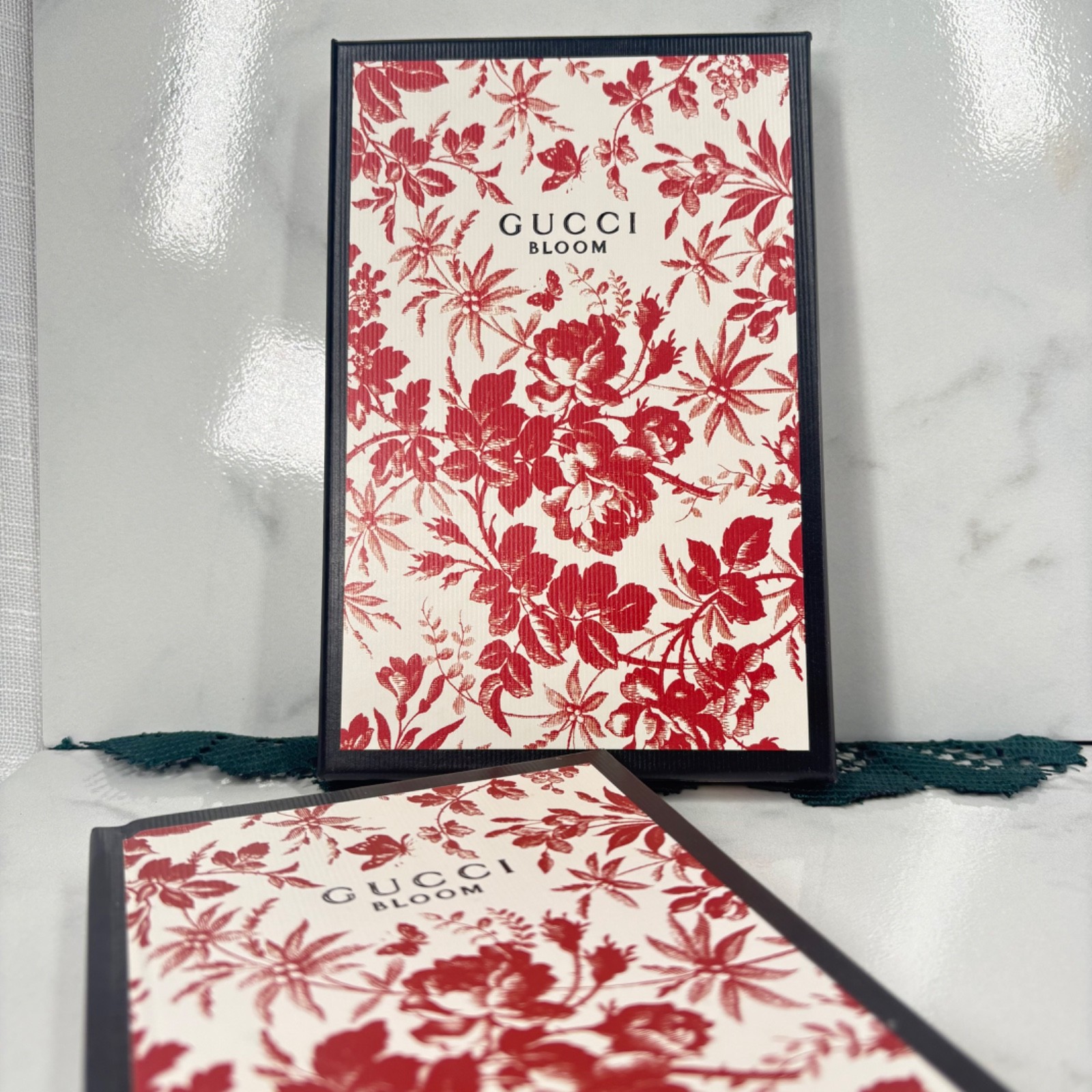 Gucci GG Red Floral Bloom Journal, Notebook, Sketch Book, Doodle Pad New w/ Box