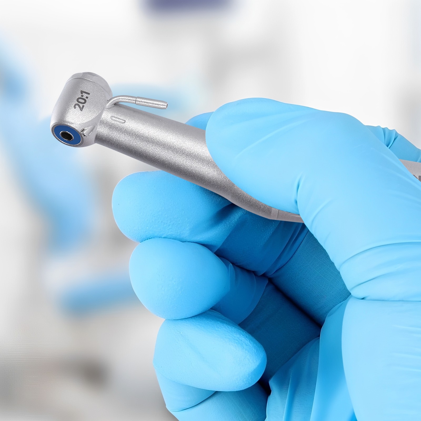 NSK Type SG20 Dental 20:1 Reduction Implant Contra Angle Surgical Handpiece Push