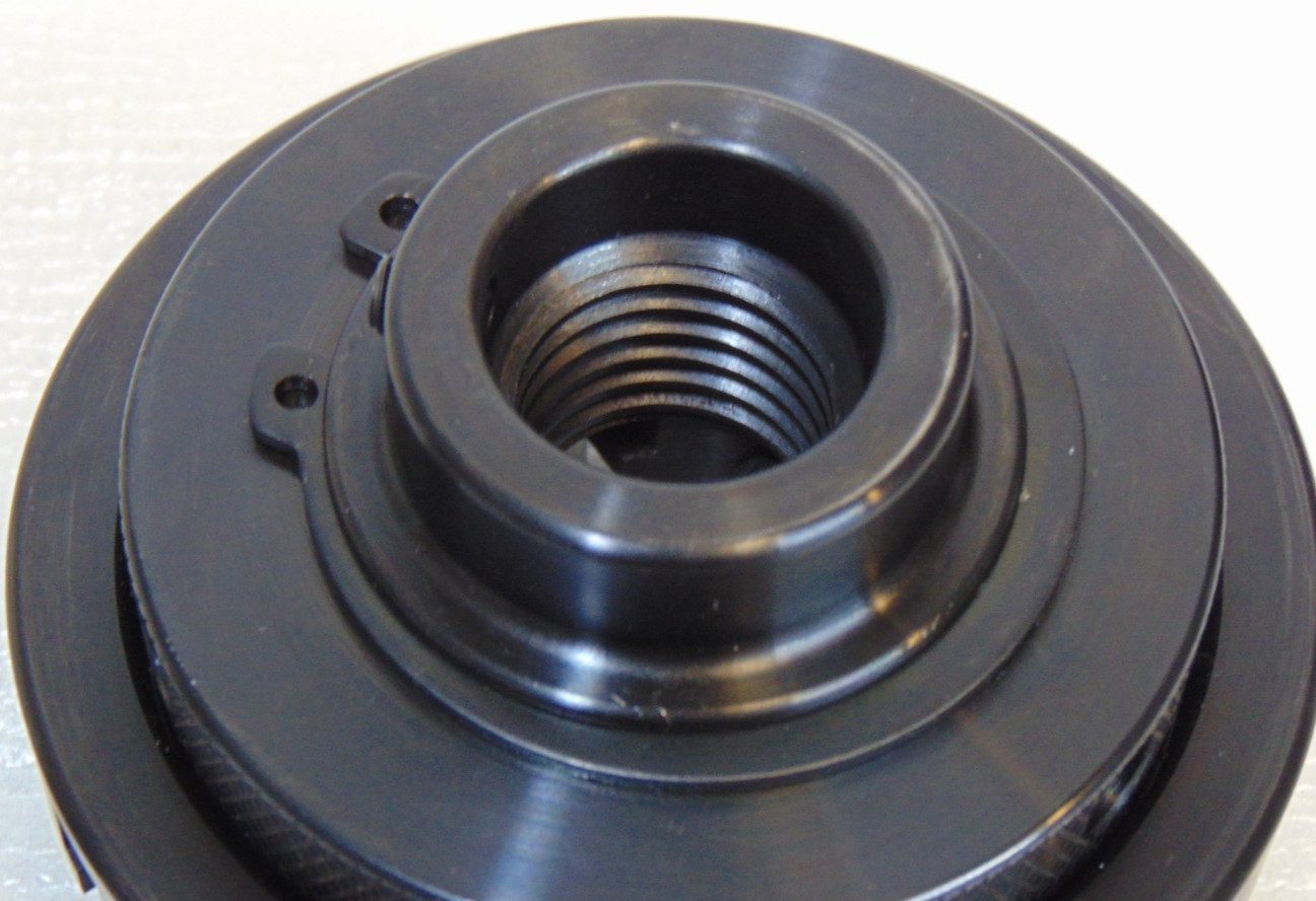 Four 4 Jaw Lathe Chuck Heavy Duty 4” Easy Twist Adjustable Black Sleeve New